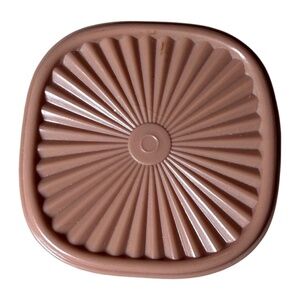Tupperware Vintage Dusty Rose Pink Canister Lid Magnet